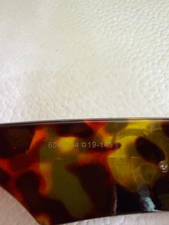 Oversized Tortoiseshell GG Logo Cat Eye Sunglasses Brown Lenses
